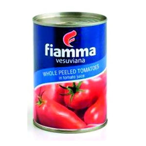 FIAMMA VESUVIANA Whole Peeled Tomatoes in Tomato Juice 400 g.